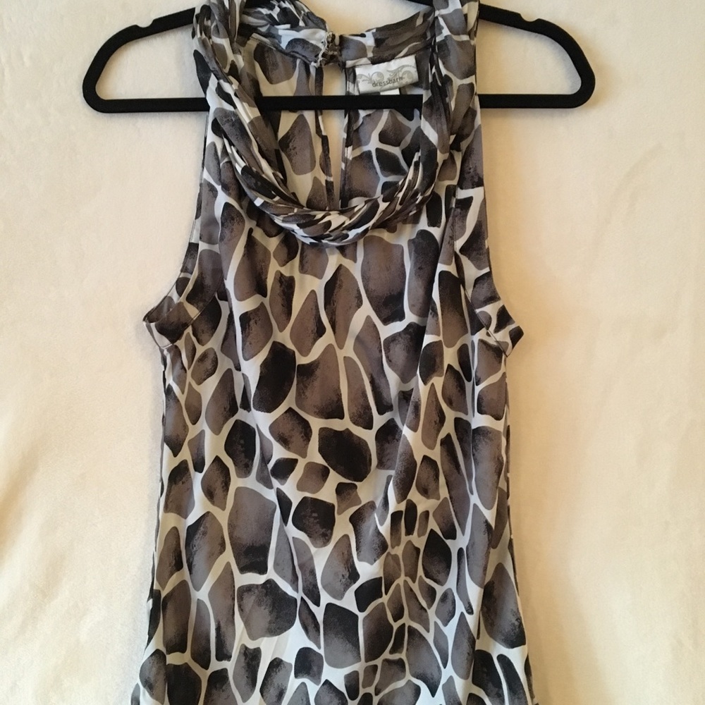 Silky and sexy twist neck camisole